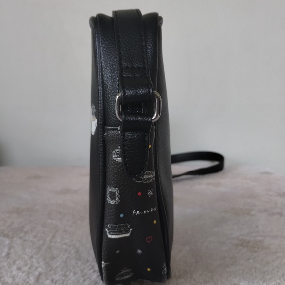 Danielle Nicole Black Friends Central Perk Crossbody Bag - Picture 5 of 10